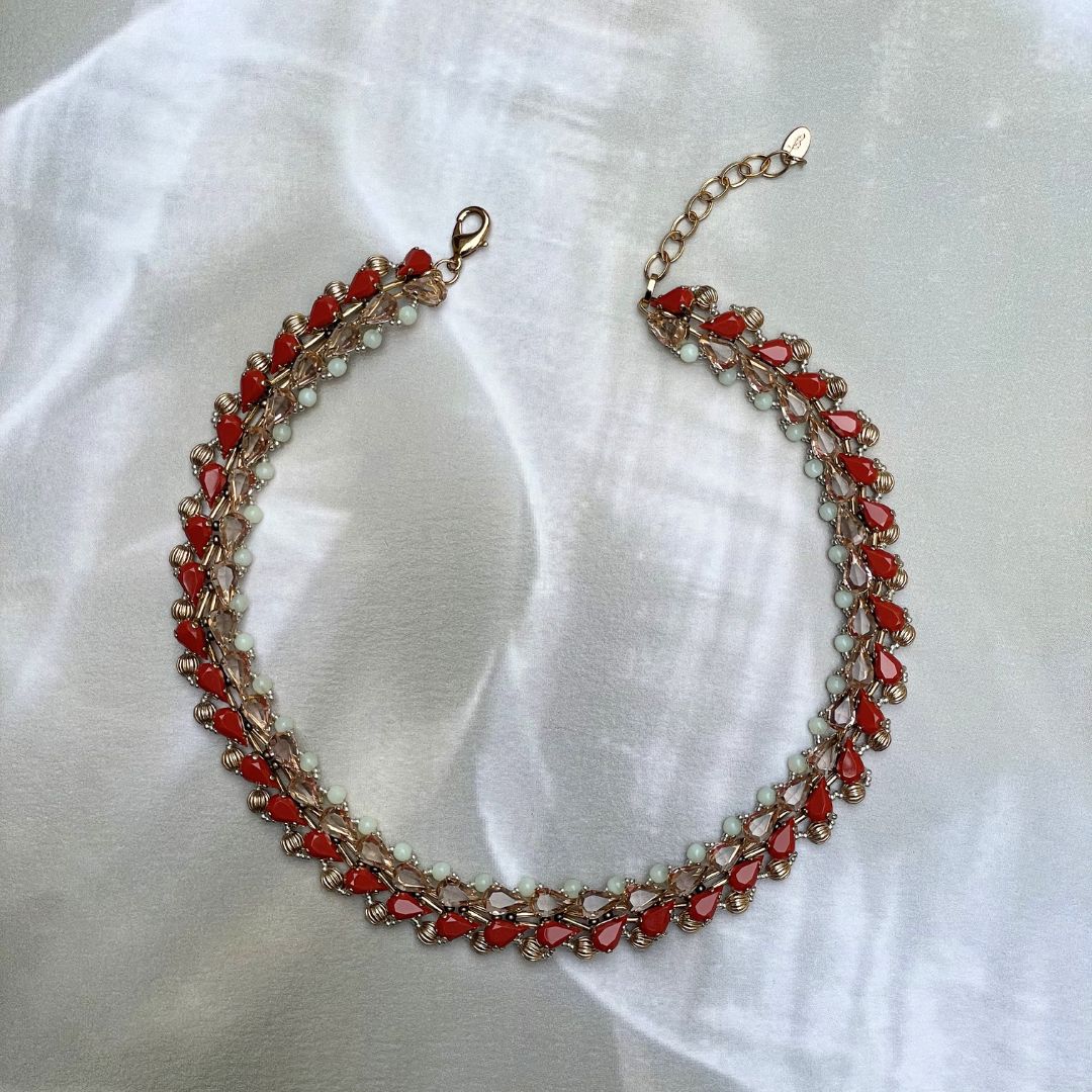 ADELE 25 Collana - Corallo