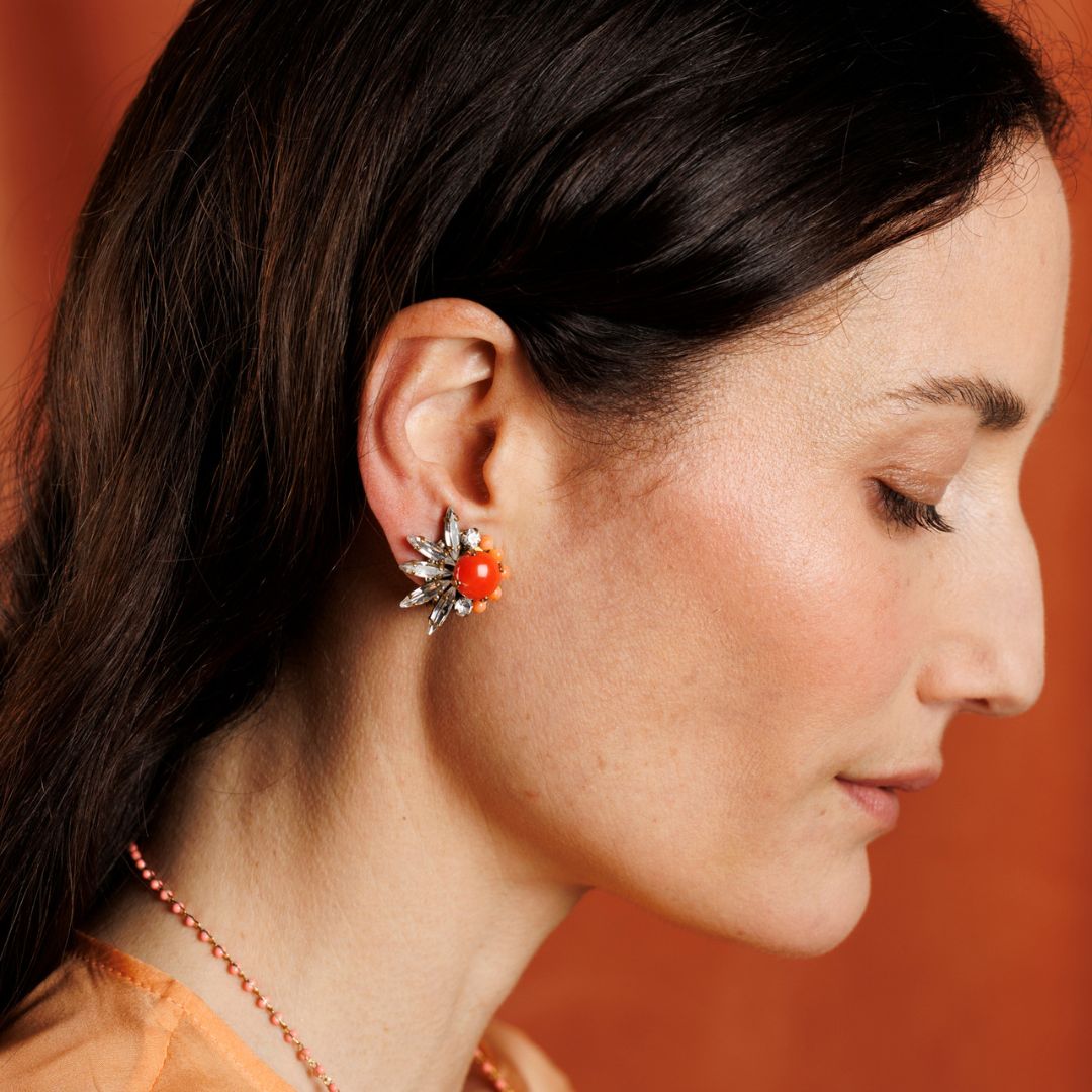 ZENIT Orecchini CORALLO
