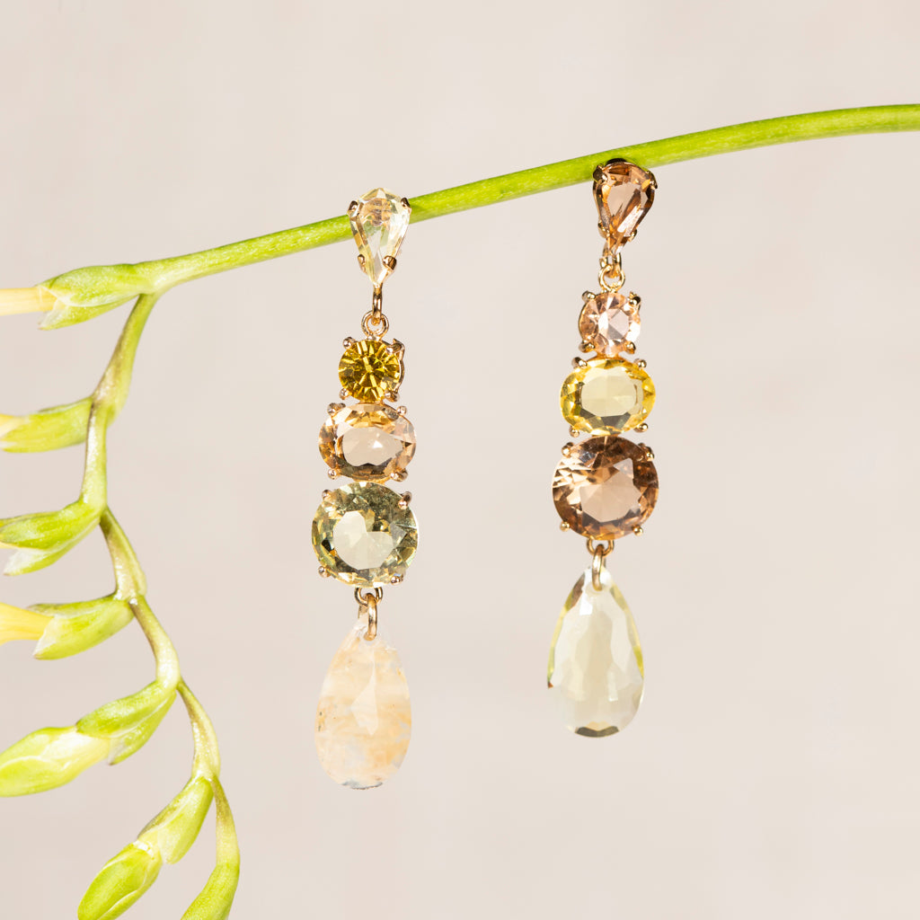 ALTEA honey earrings