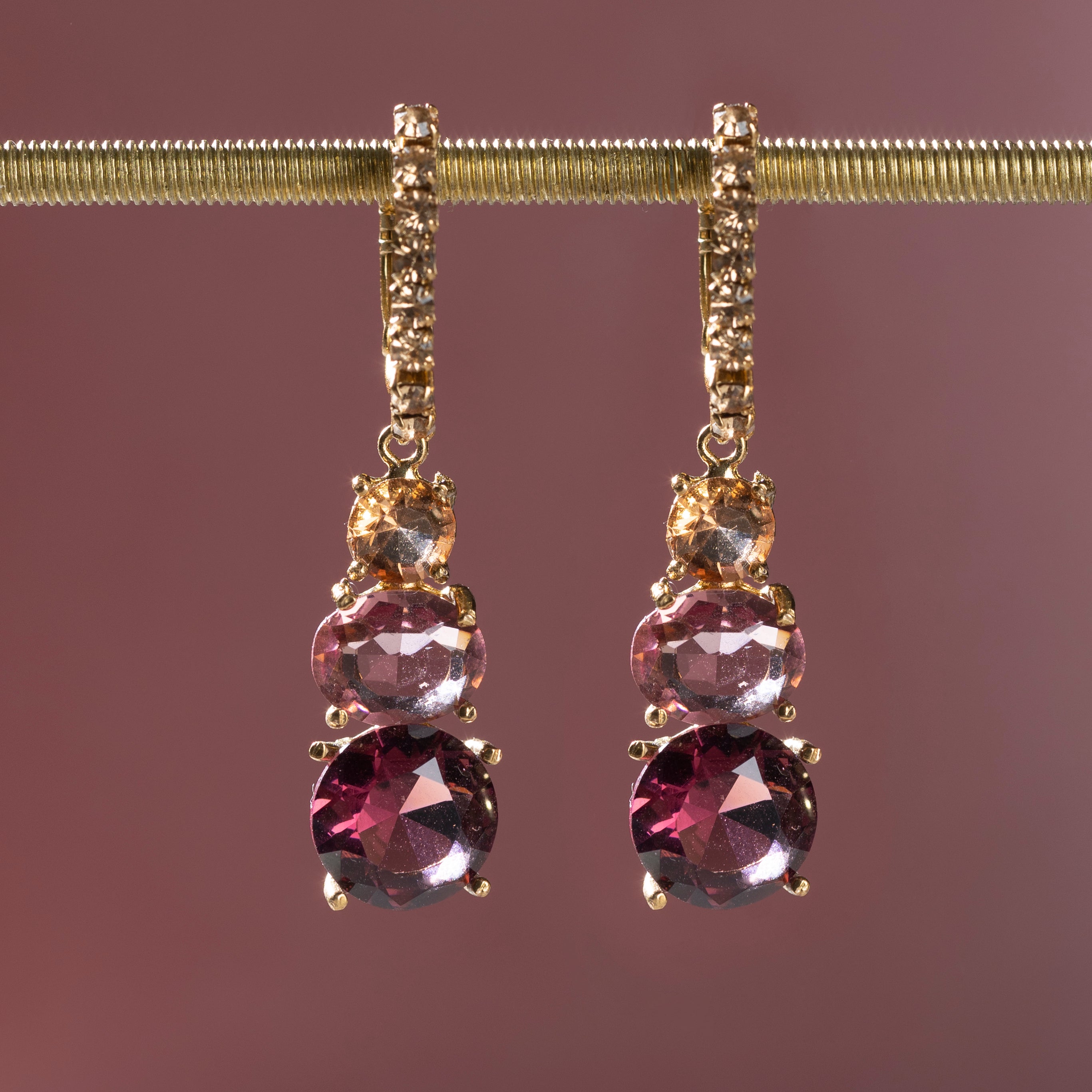 CARDO amethyst earrings