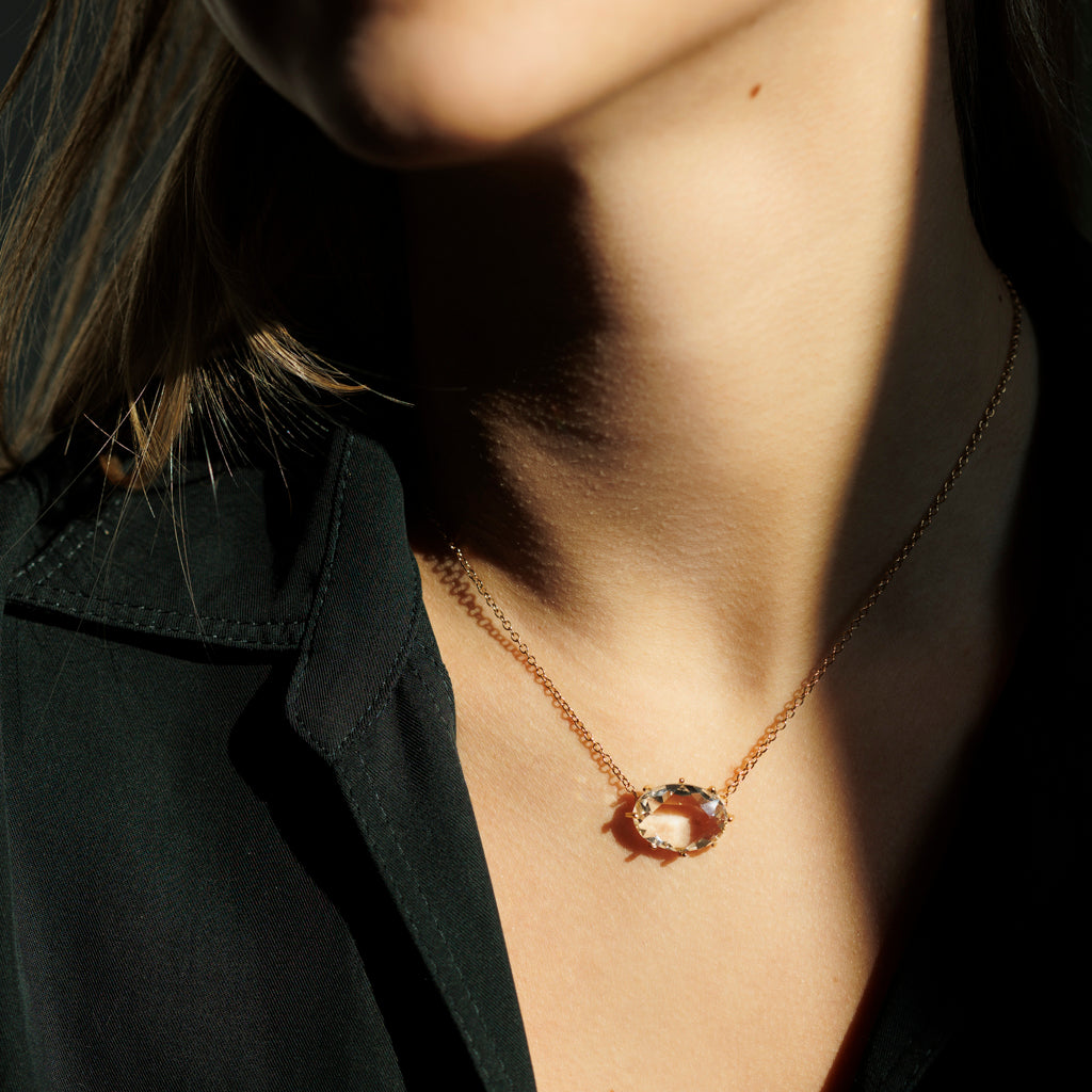 OTTAVIA crystal necklace