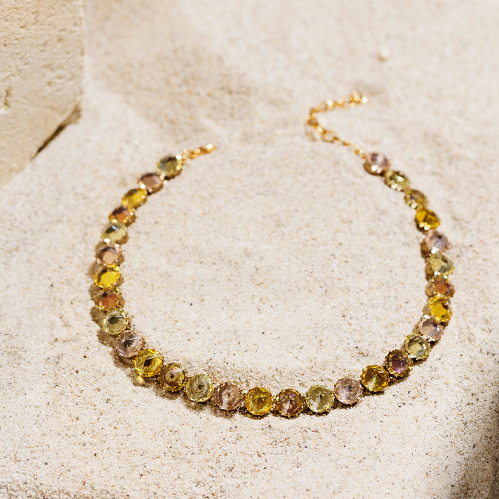 APOLLONIA collana mix miele