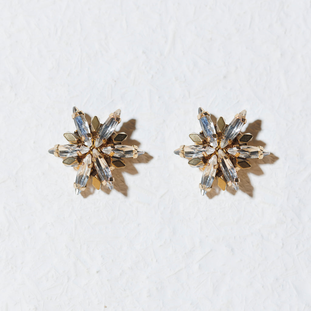 CAIA shiny crystal earrings
