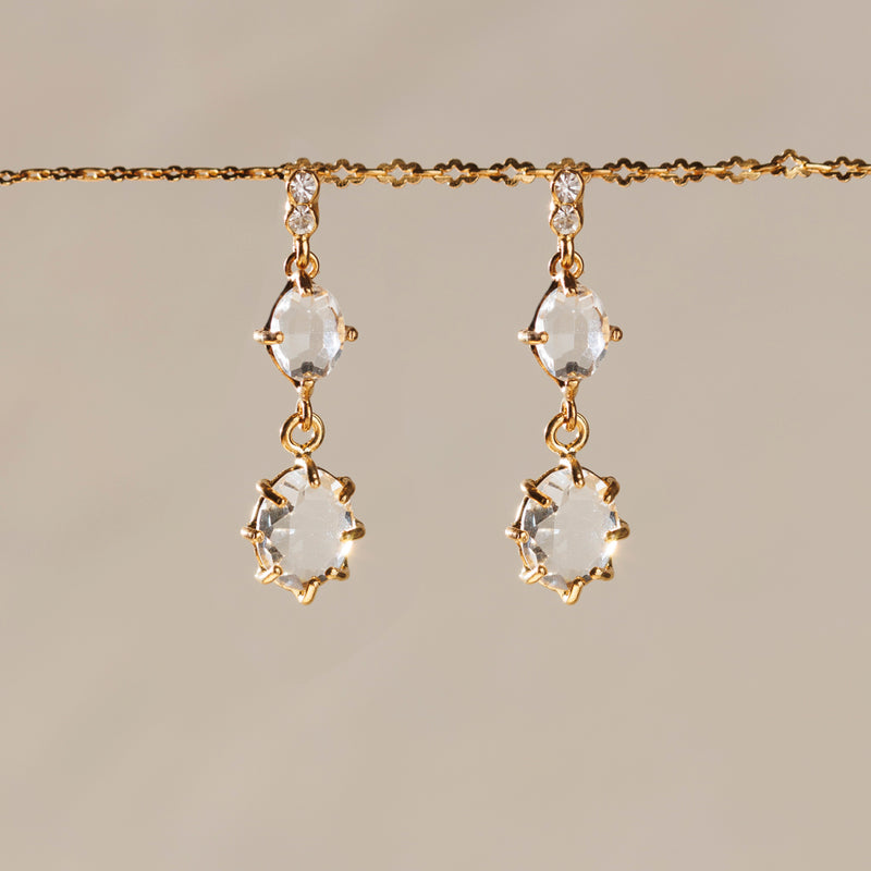 ALOE crystal earrings