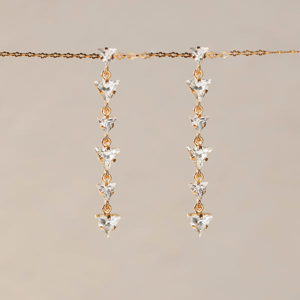 TRIA crystal earrings