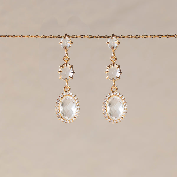 ELSA crystal earrings