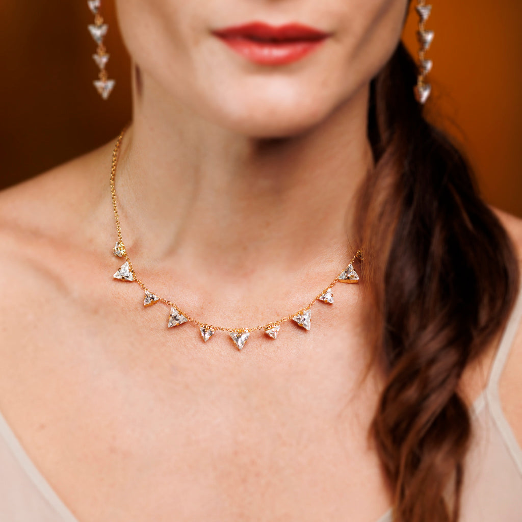 ASIA bright crystal necklace