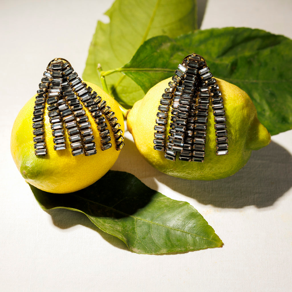 MEDUSA orecchini grigio