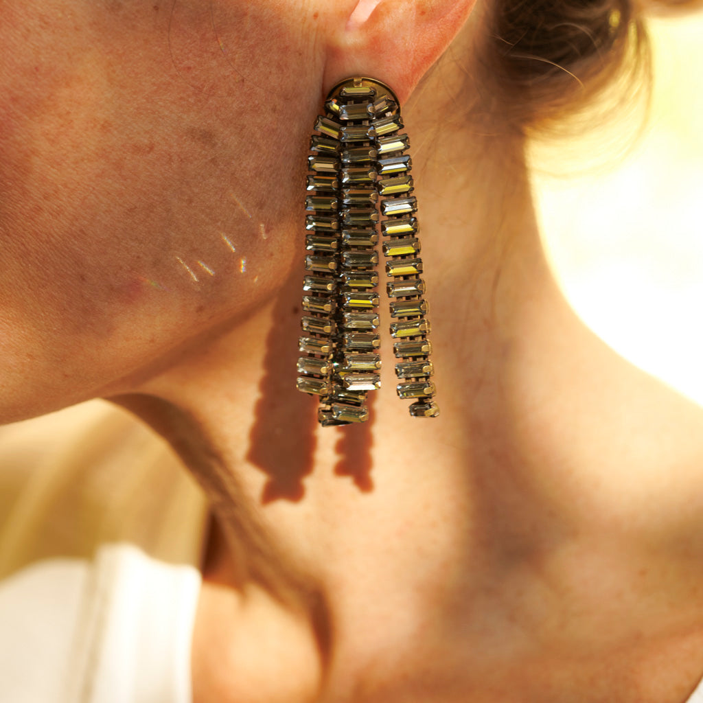 MEDUSA orecchini grigio