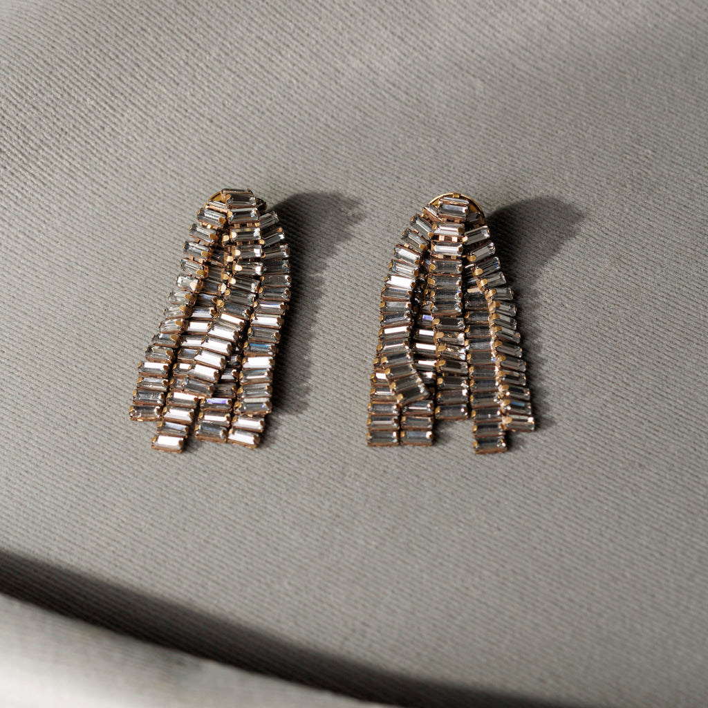 MEDUSA orecchini grigio