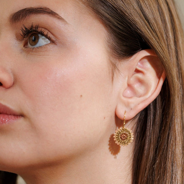 INCANTO coral earrings