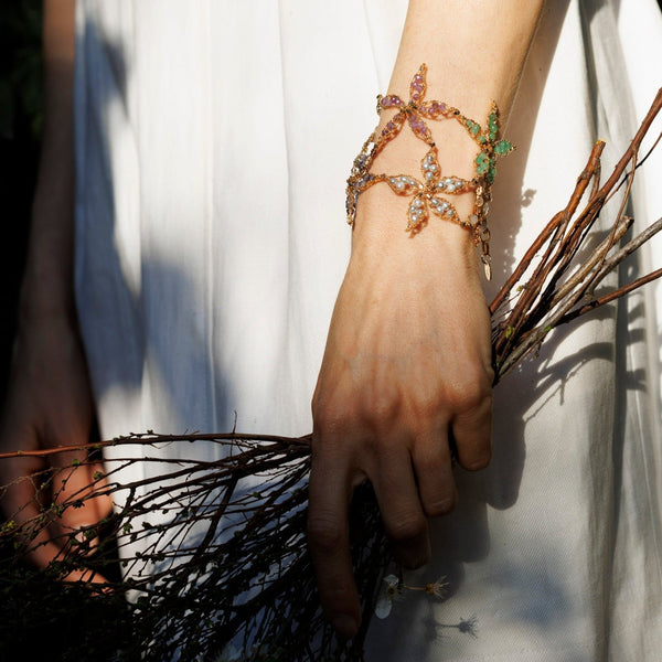 ORCHIDEA green bracelet