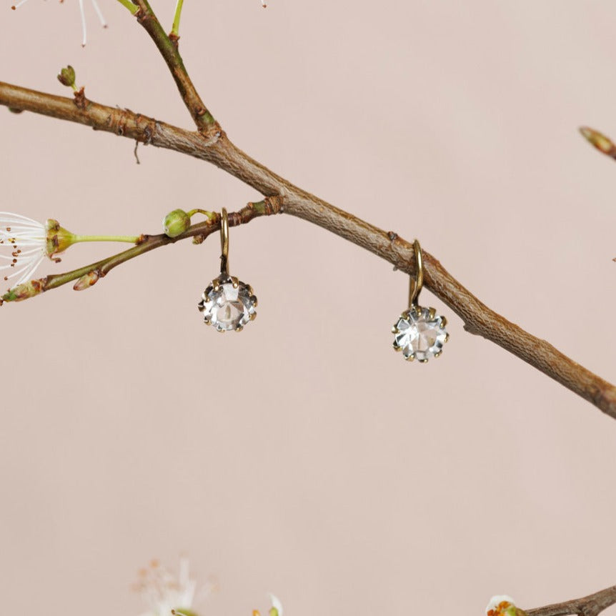 TULLE crystal earrings