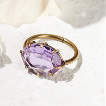ANITA lilac ring