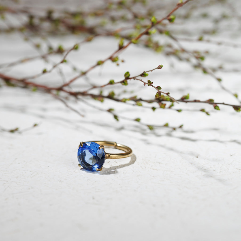 Apollo anello zaffiro