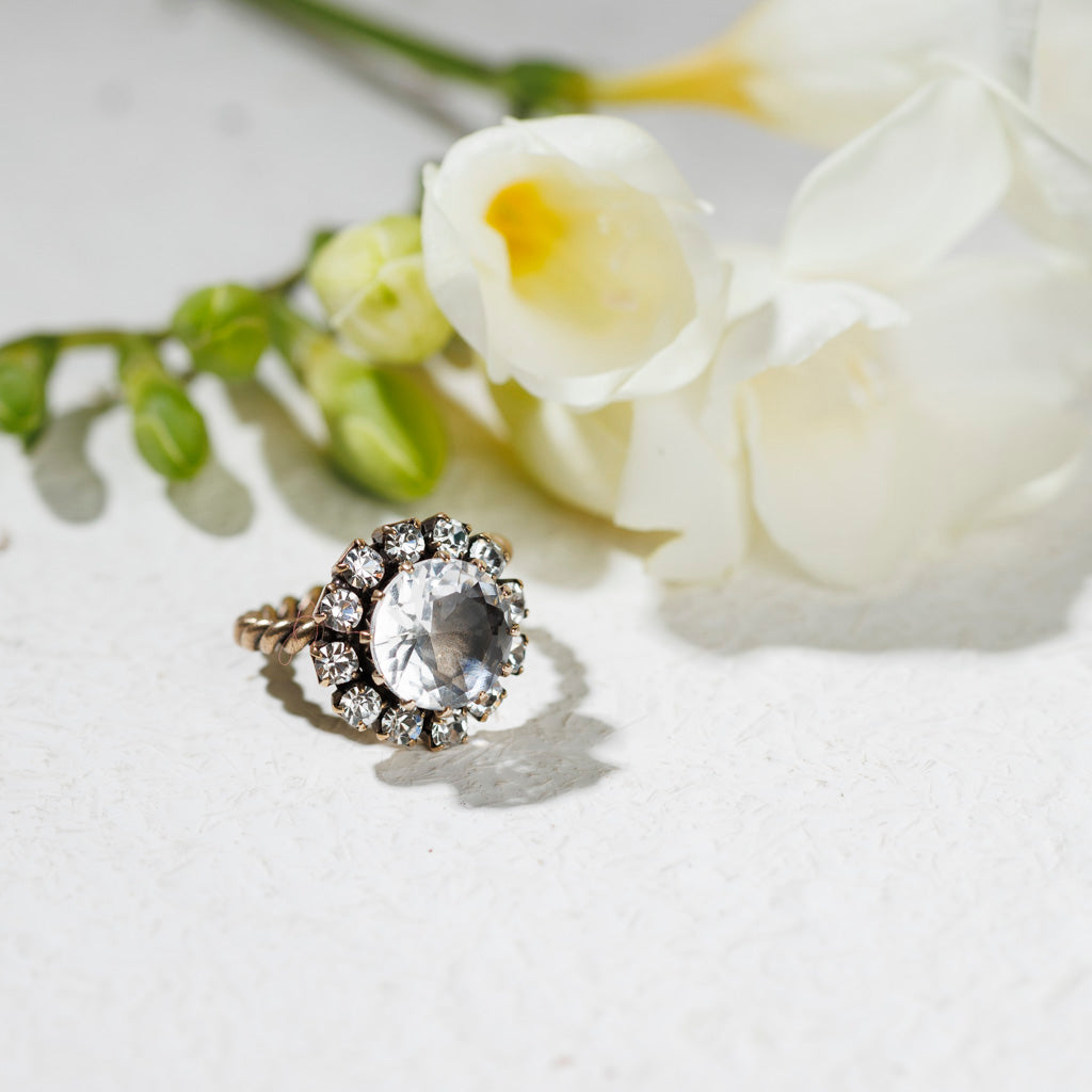 ASSENZIO crystal ring