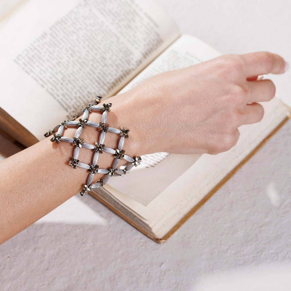 NOTTE bracciale argento