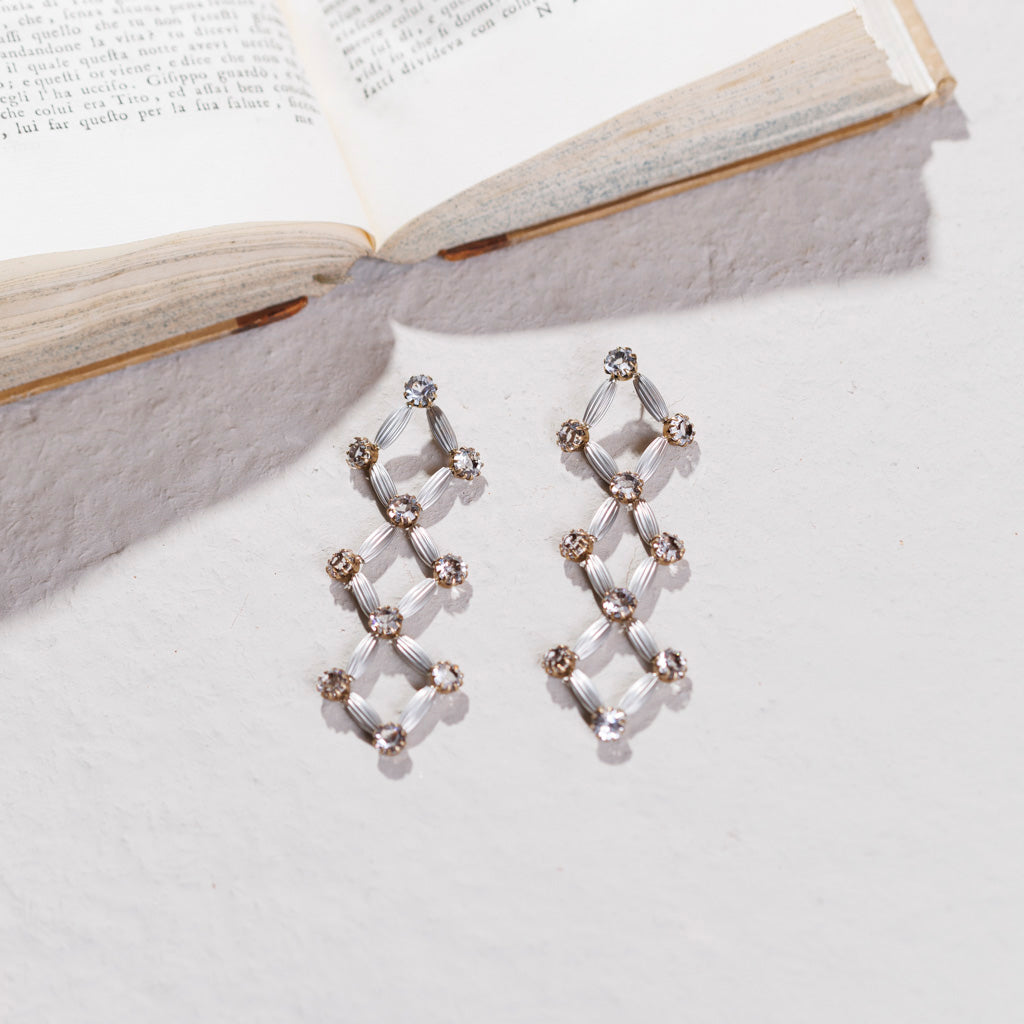 GIORNO orecchini argento