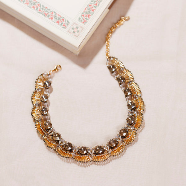 AURORA gold necklace