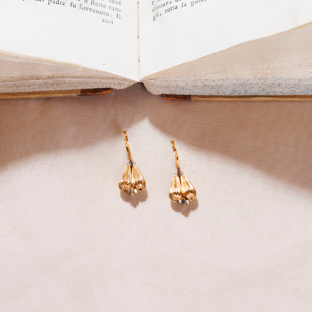 SIRIO gold earrings