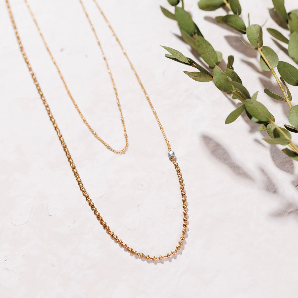 ANNE golden necklace