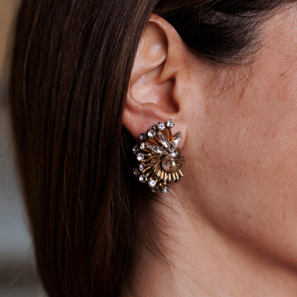 AURORA gold earrings