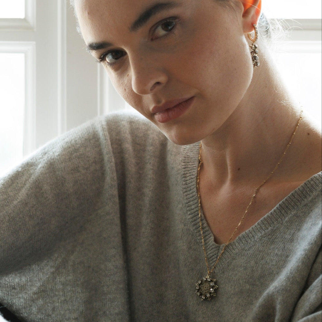 POESIA white gold necklace