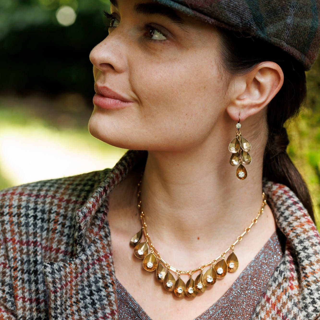 BOSCO crystal necklace