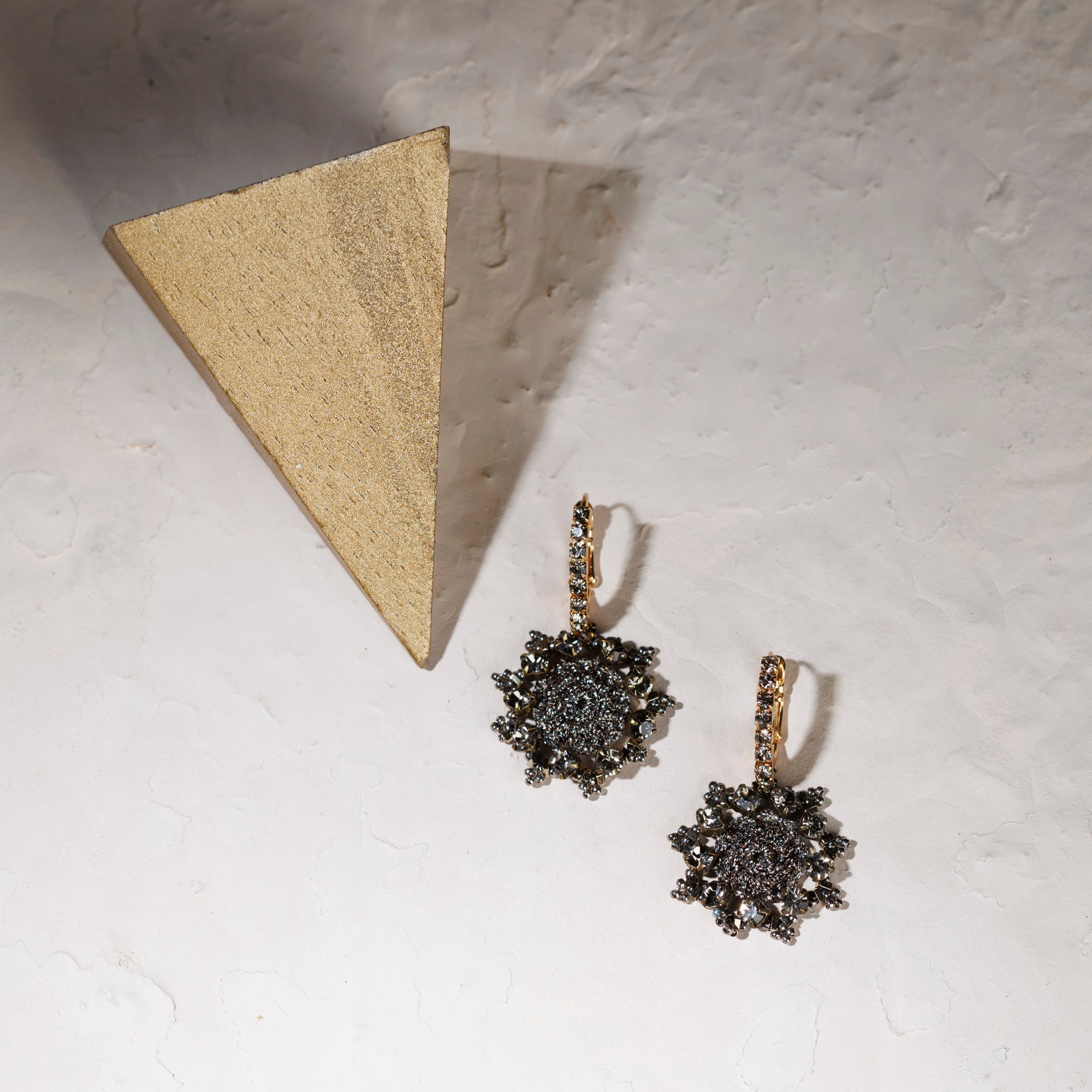 SOGNO black gold earrings
