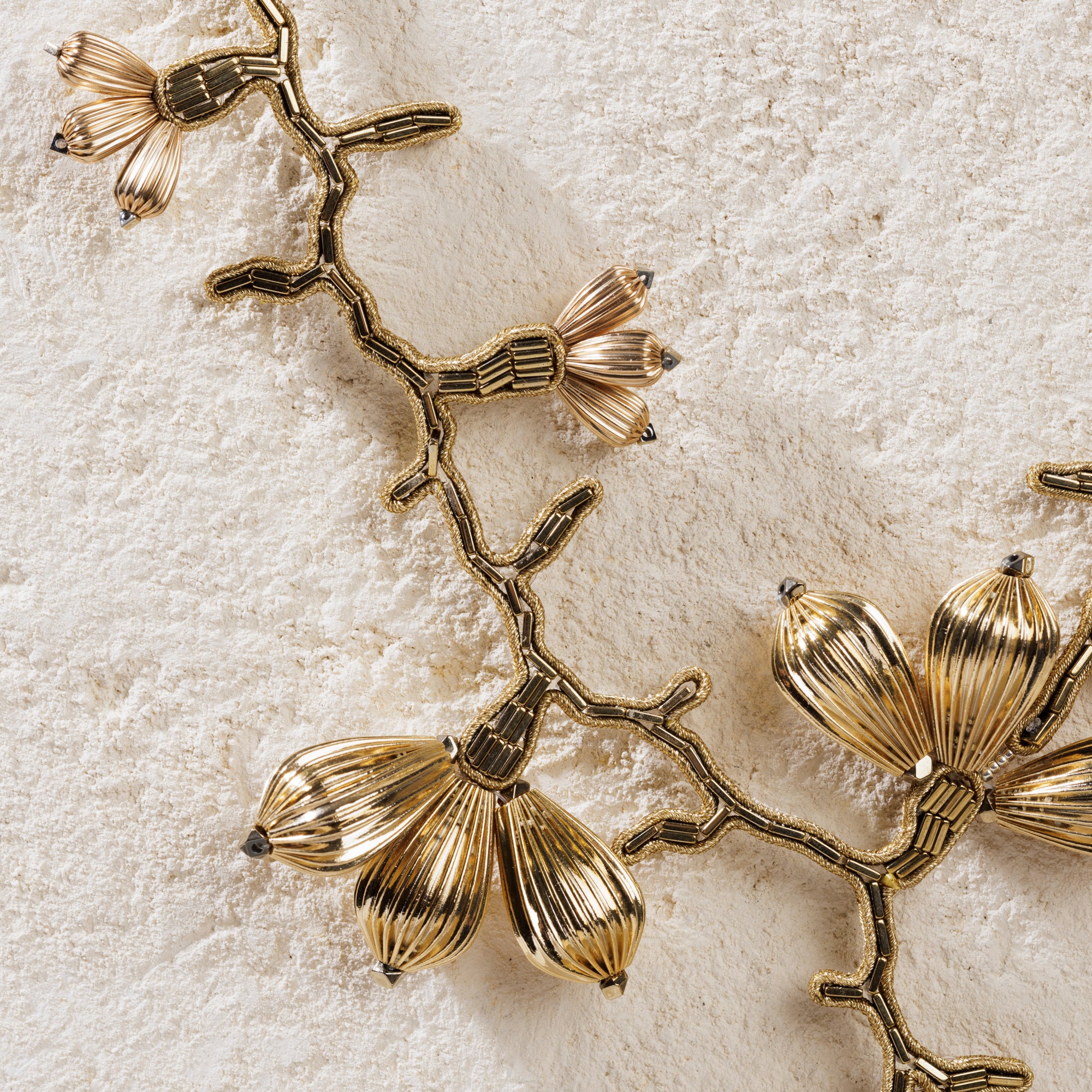 GLYCINE gold necklace