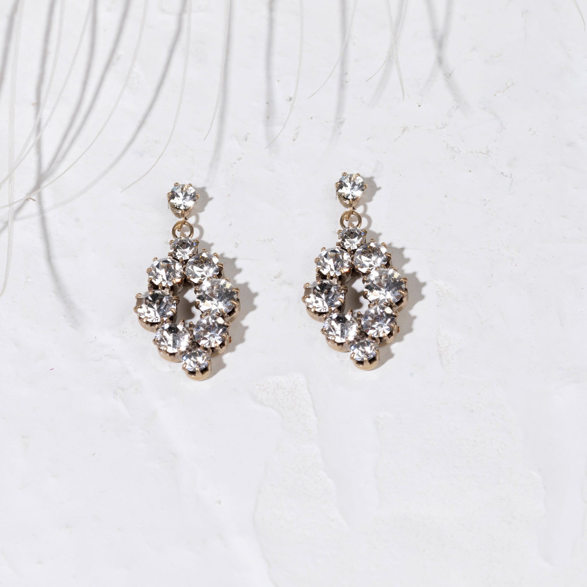 TAFFETA' crystal earrings