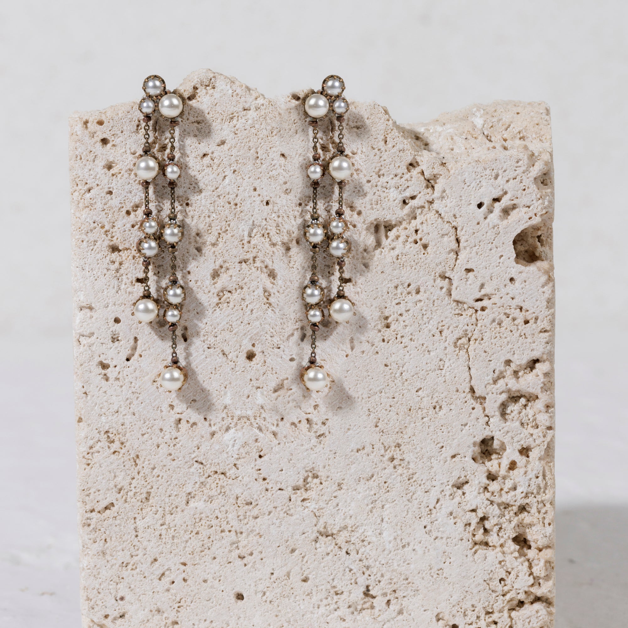 TWILL pearl earrings