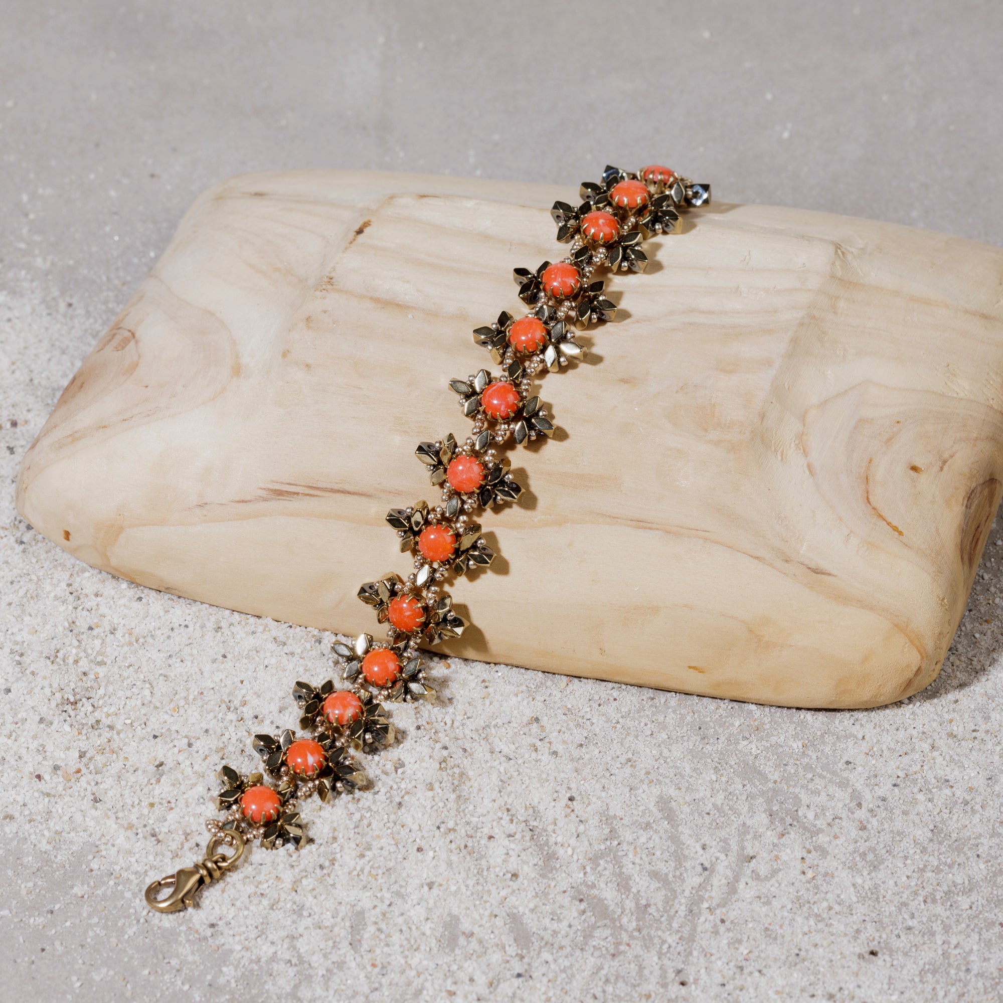 MERLETTO bracciale corallo