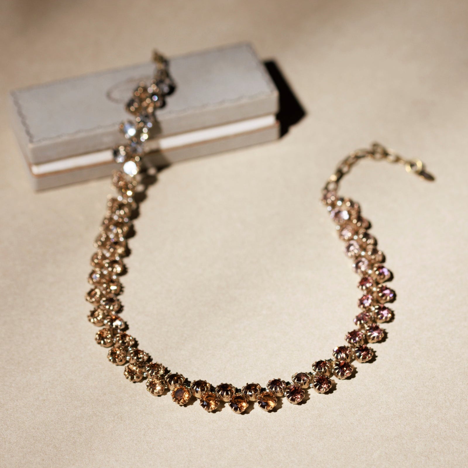 MACRAMÈ collana MIX AMBRA