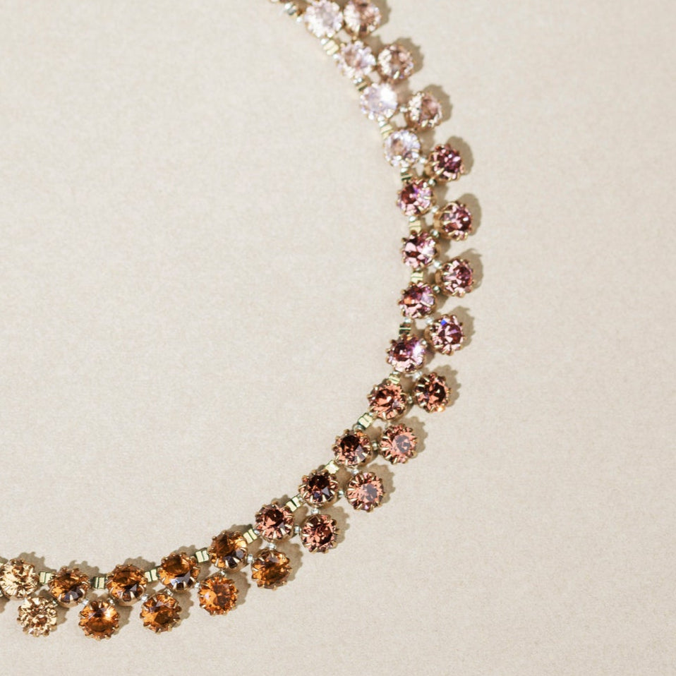 MACRAMÈ collana MIX AMBRA