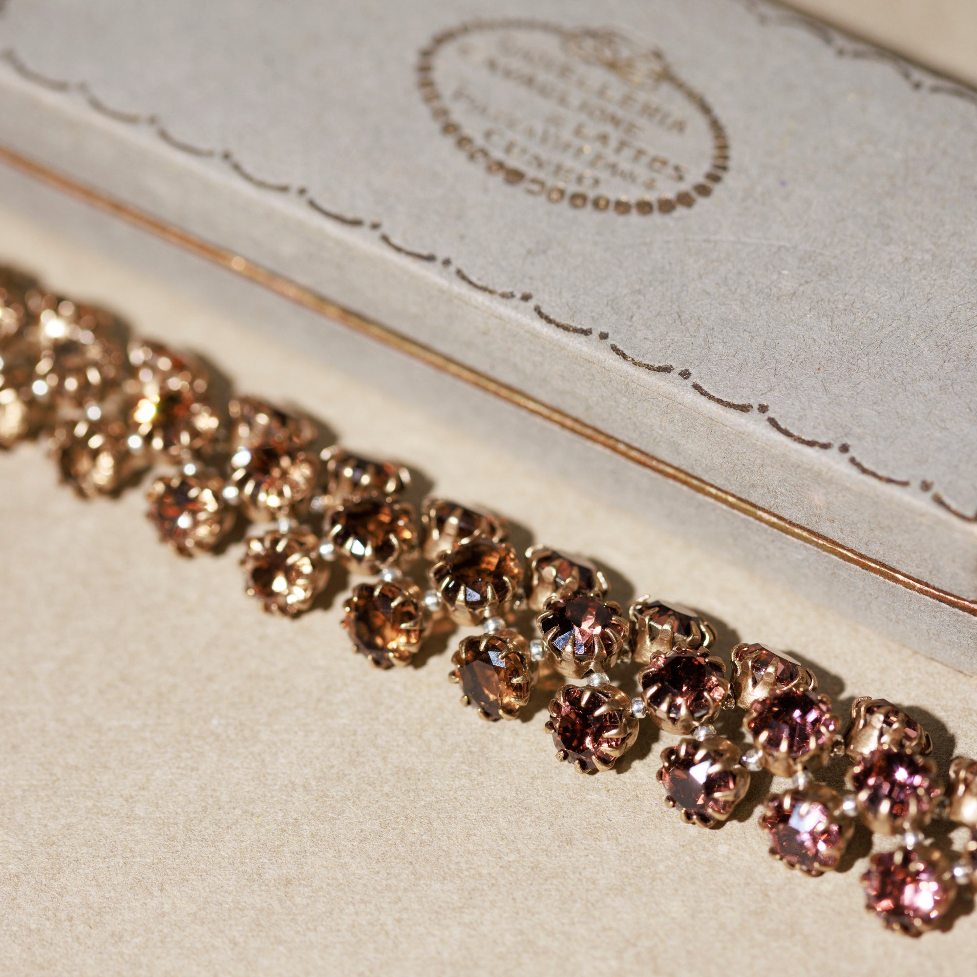 MACRAMÈ bracciale MIX AMBRA