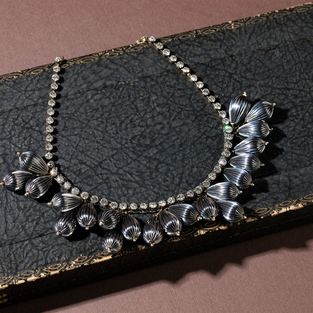 OLIMPIA RUTHENIUM necklace