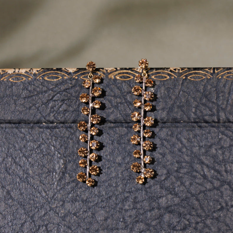 PERCALLE amber earrings