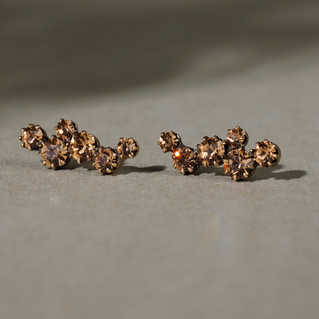 SETA orecchini AMBRA