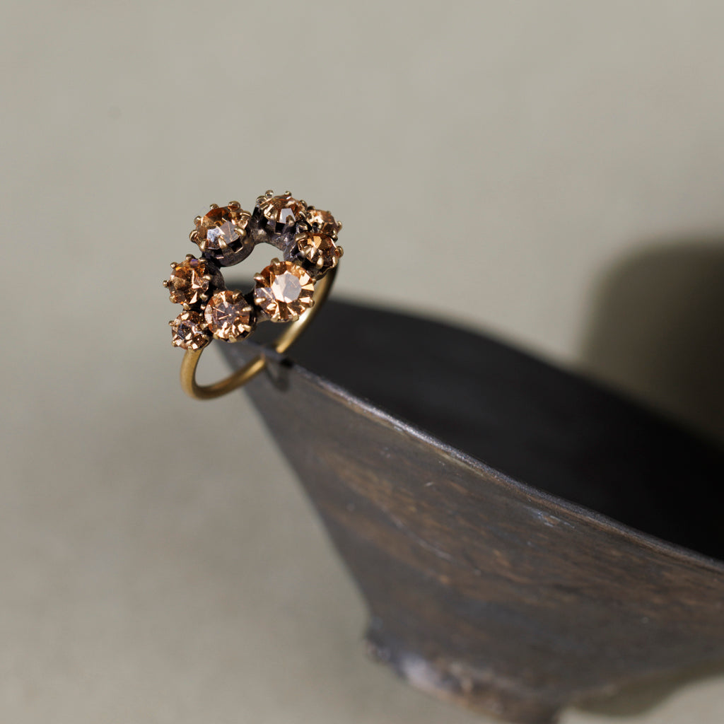 TAFFETÀ anello AMBRA