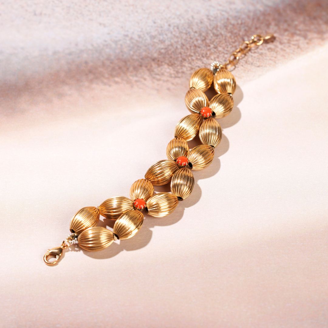NAIROBI bracciale CORALLO