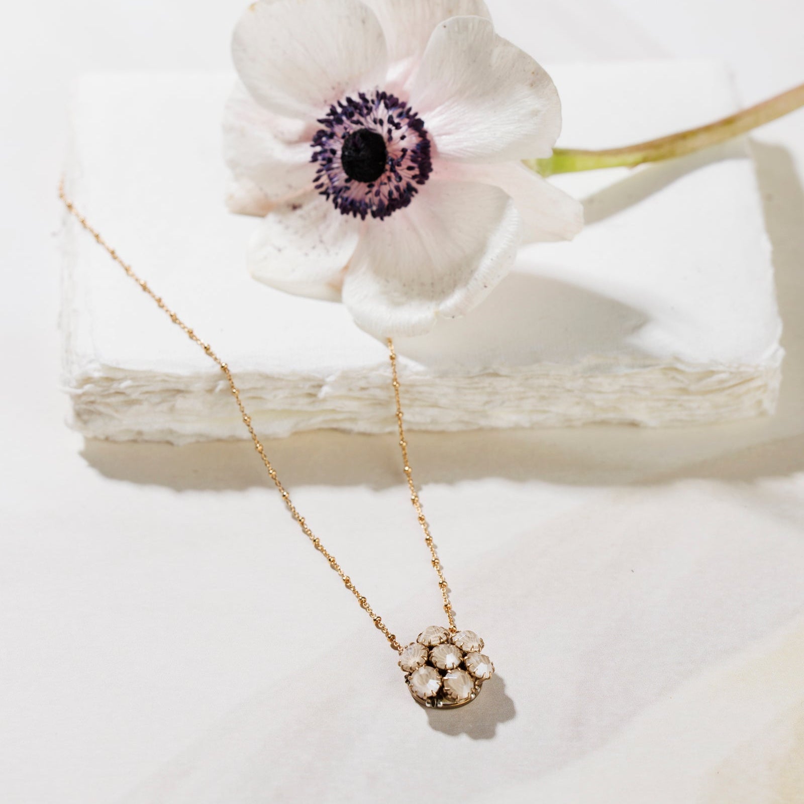 PIZZO Cream Necklace