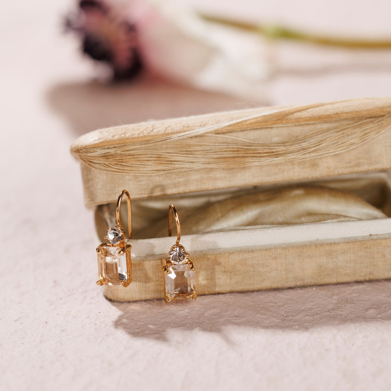 MIA crystal earrings