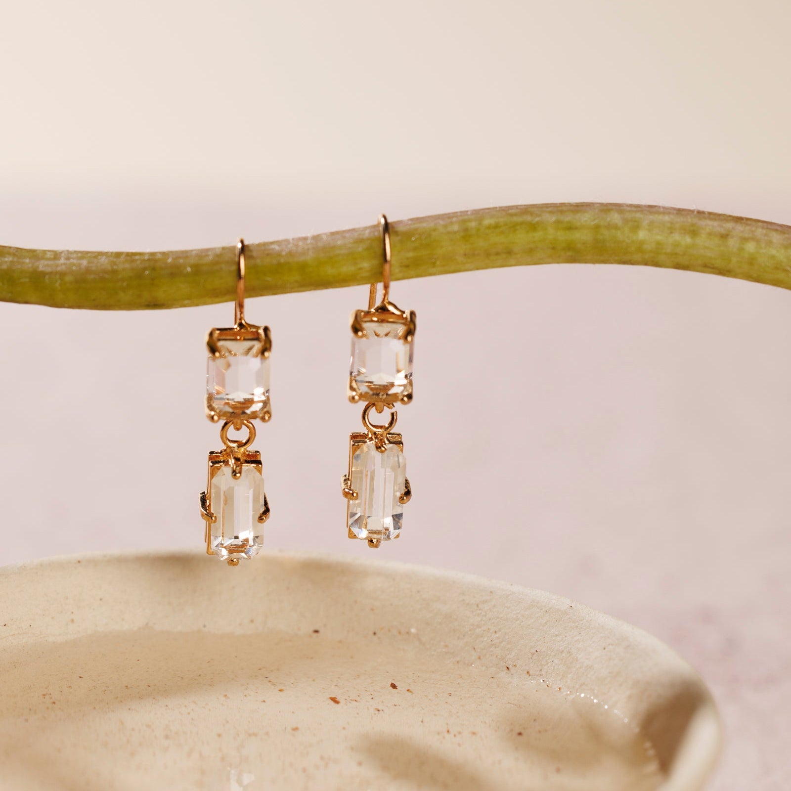 LUA crystal earrings
