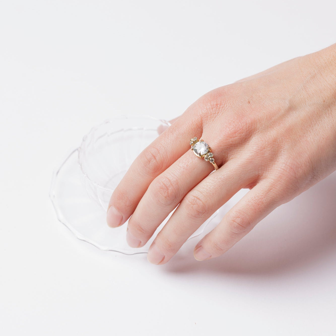 GIULIETTA 25 anello - Zircone bianco