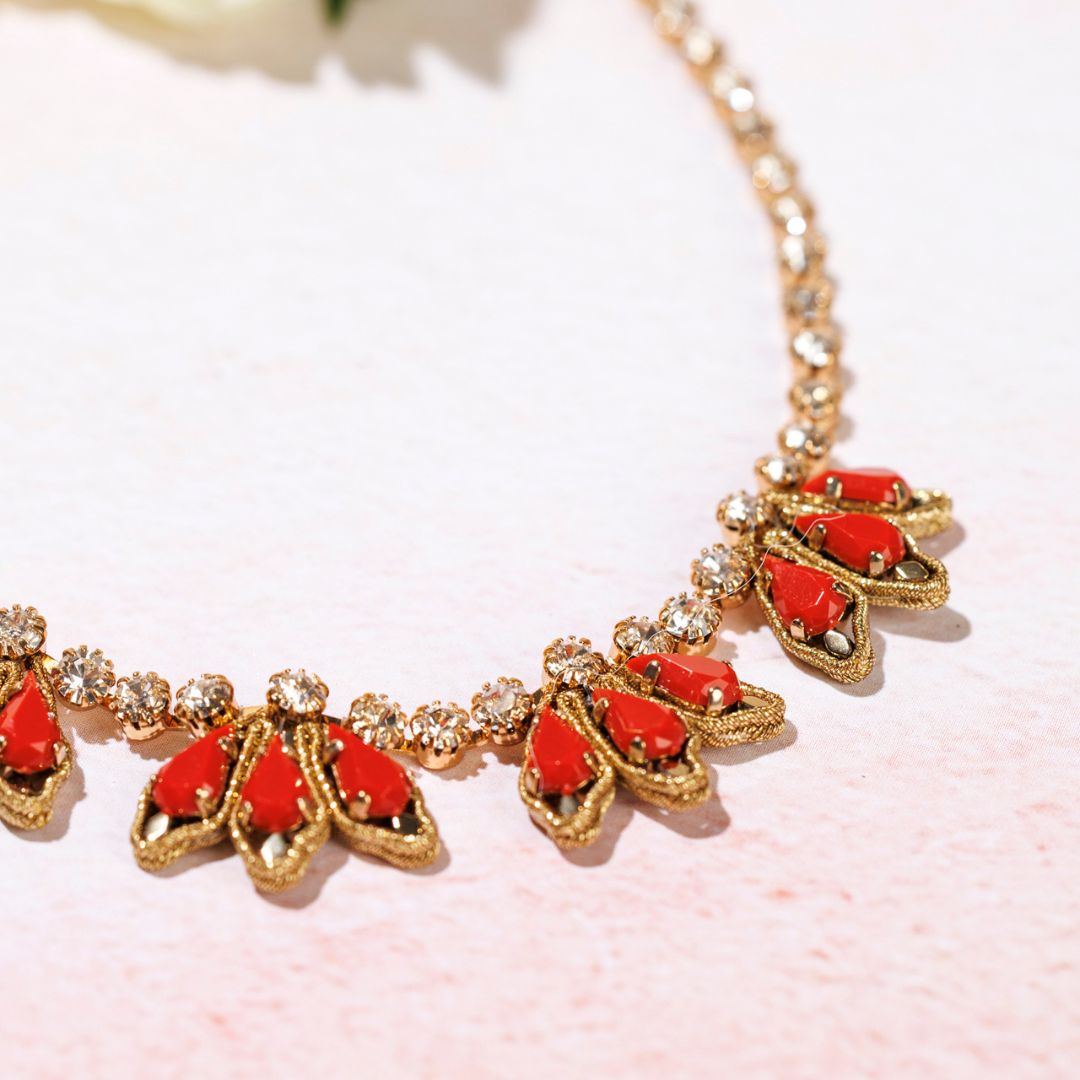 VITTORIA collana CORALLO