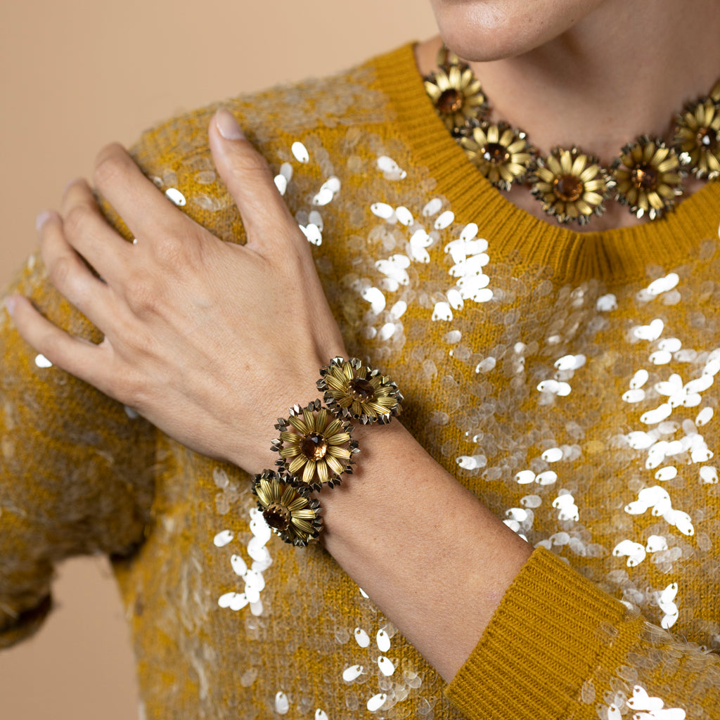 MARGHERITE bracciale oro