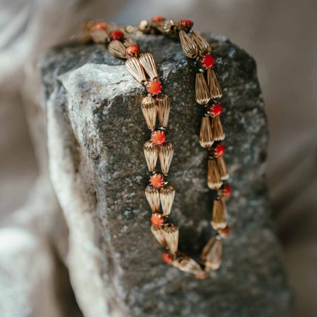 OMBRA collana CORALLO