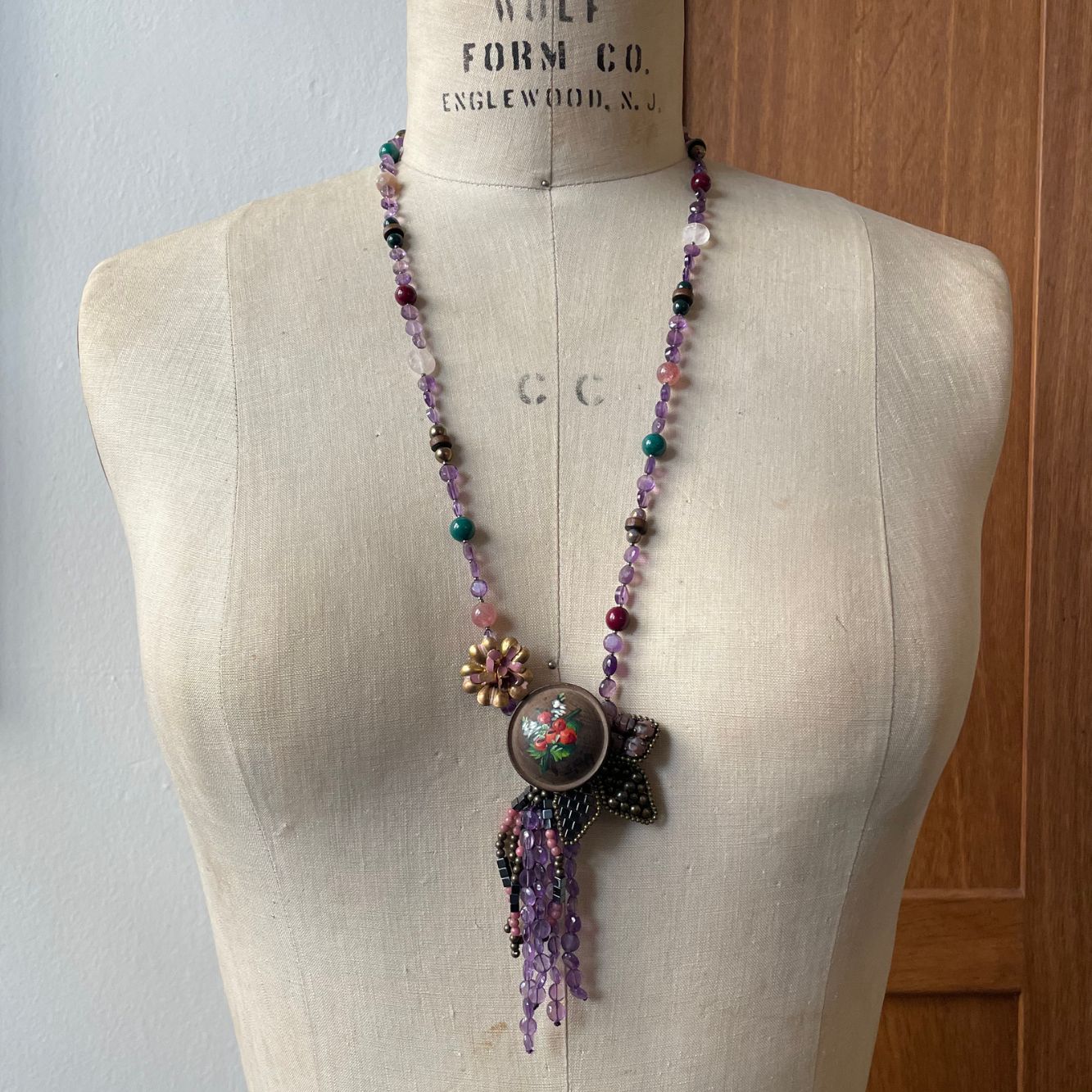 Ametista fiorita - Collana Limited Edition