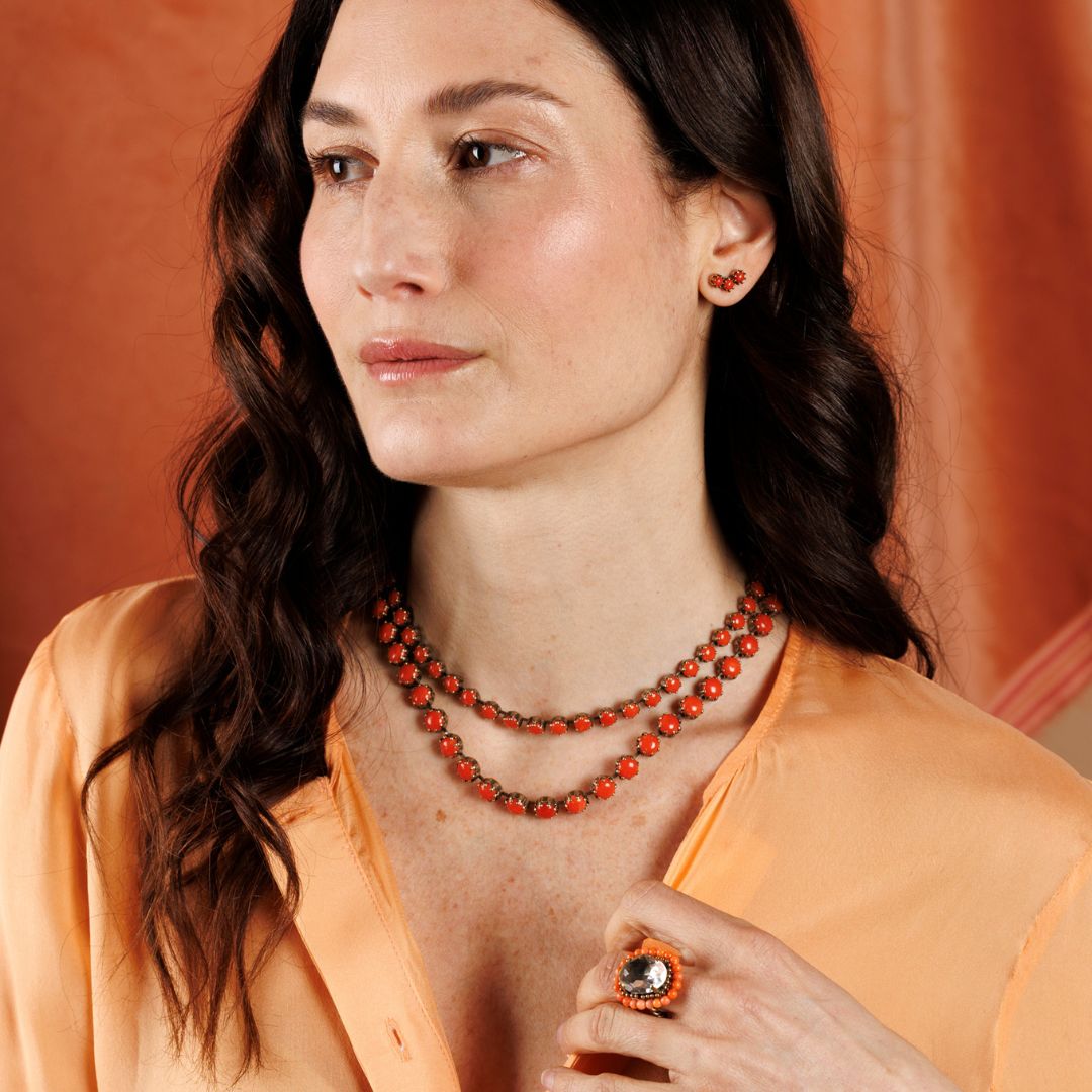 OLEANDRO Collana CORALLO